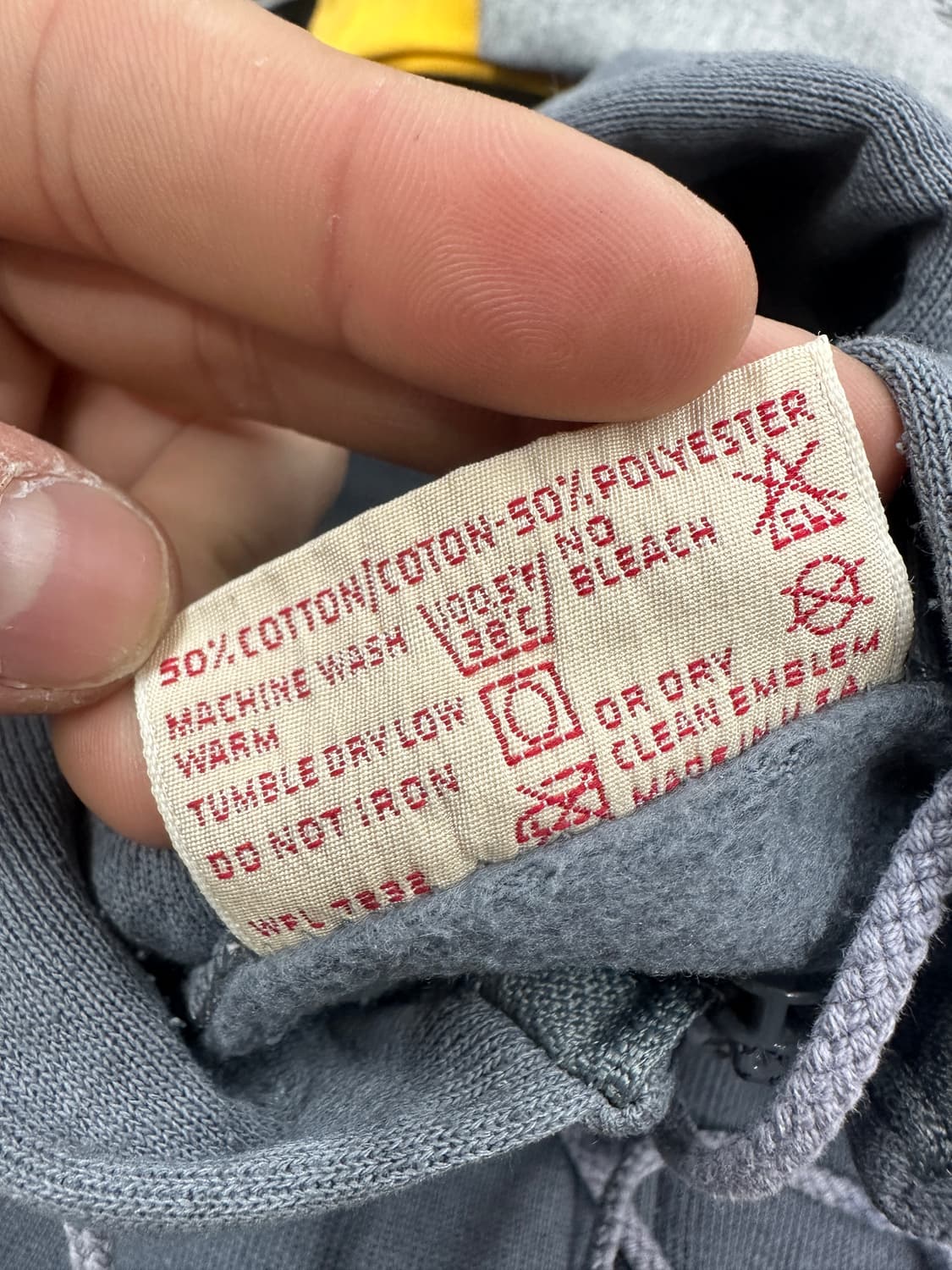 70s 러셀 페이디드 후드집업 XL 상품이미지4