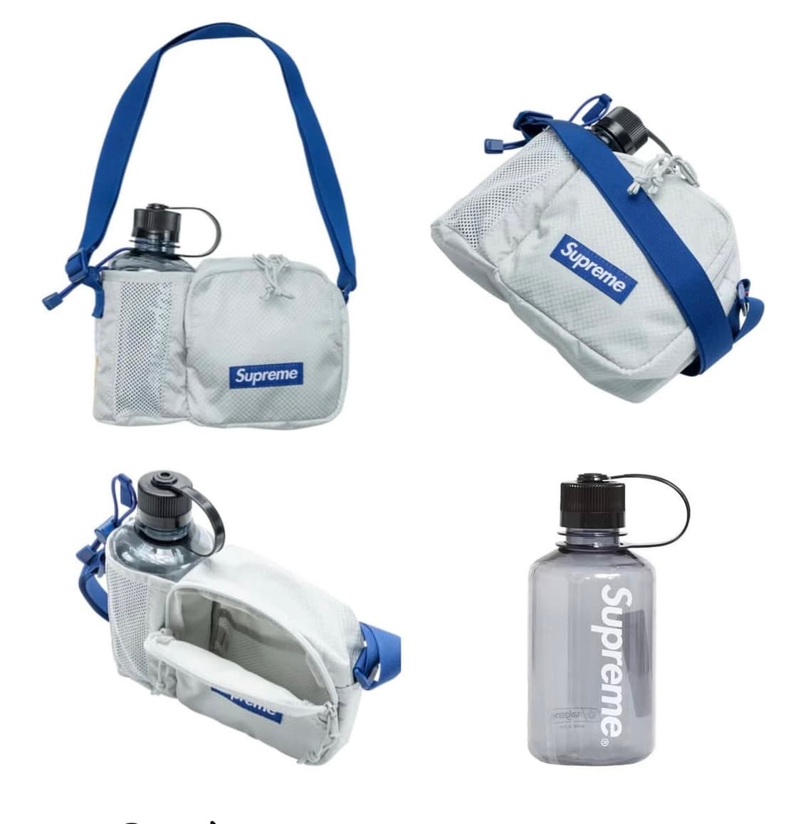 슈프림 22ss 보틀 크로스백 실버 상품이미지1