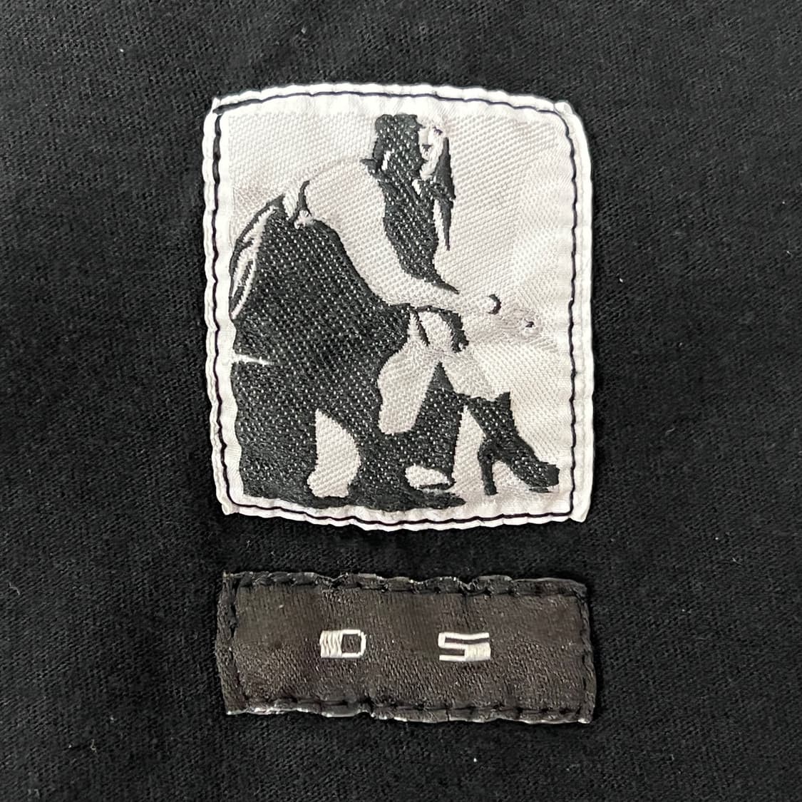 릭오웬스 14SS 다크쉐도우 절개 레벨 긴팔 티셔츠 롱슬리브 블랙 상품이미지7