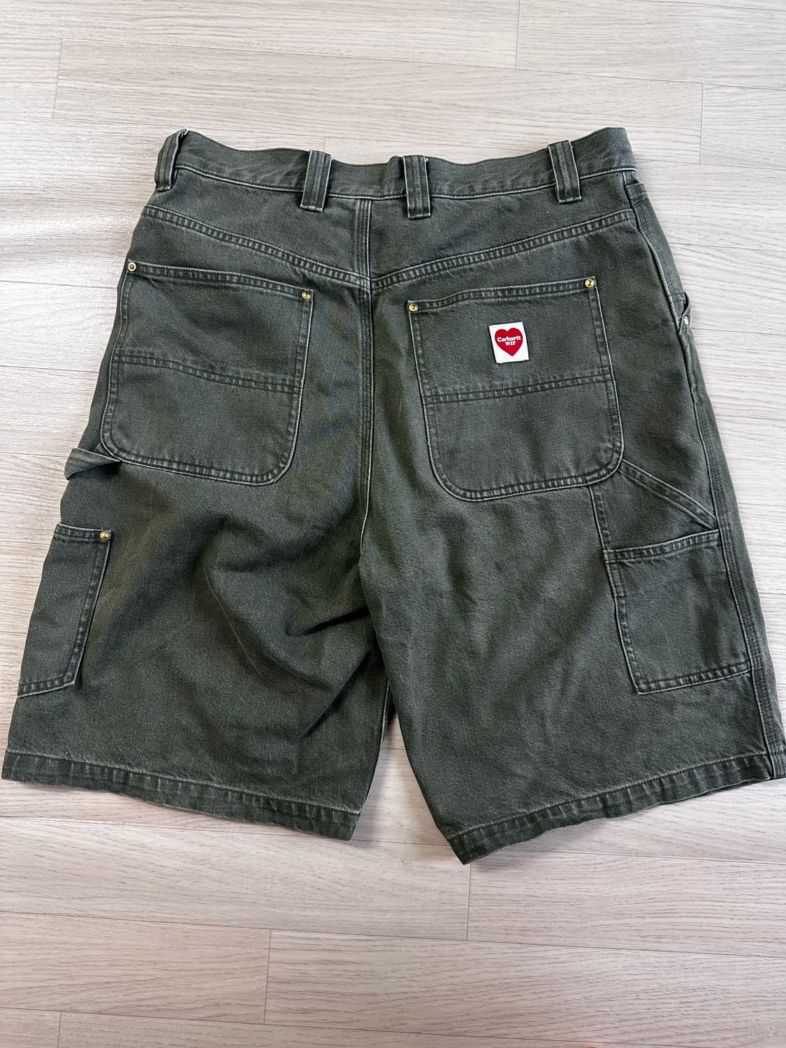 NASH SINGLE KNEE PANT/ARMY/M사이즈 상품이미지1