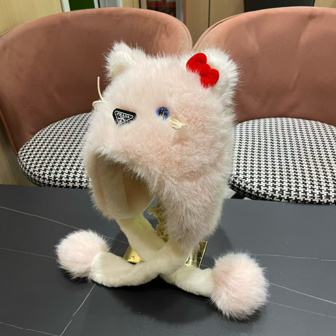 프라다  짜임 햇 4색 상품이미지3