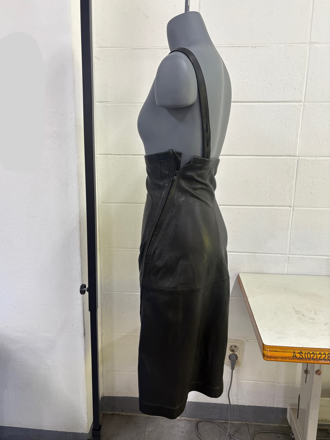 Ann demeulemeester leather skirt 상품이미지2