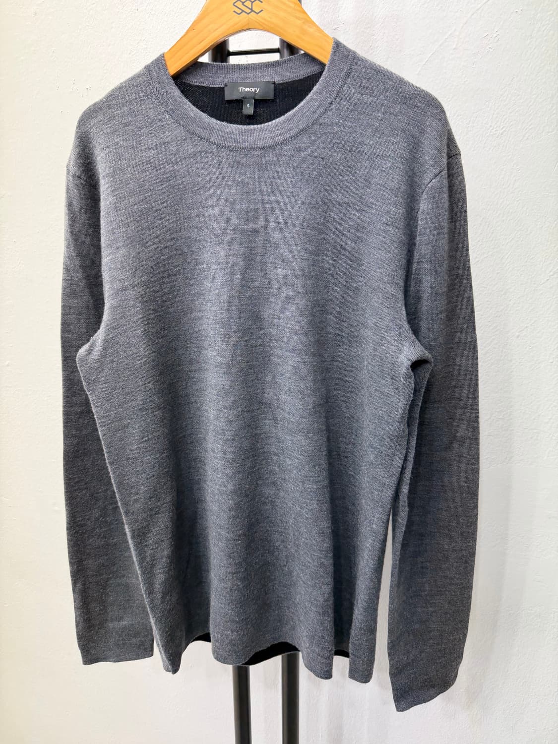 정품) Theory 띠어리 남성 그레이 니트 S  상품이미지3