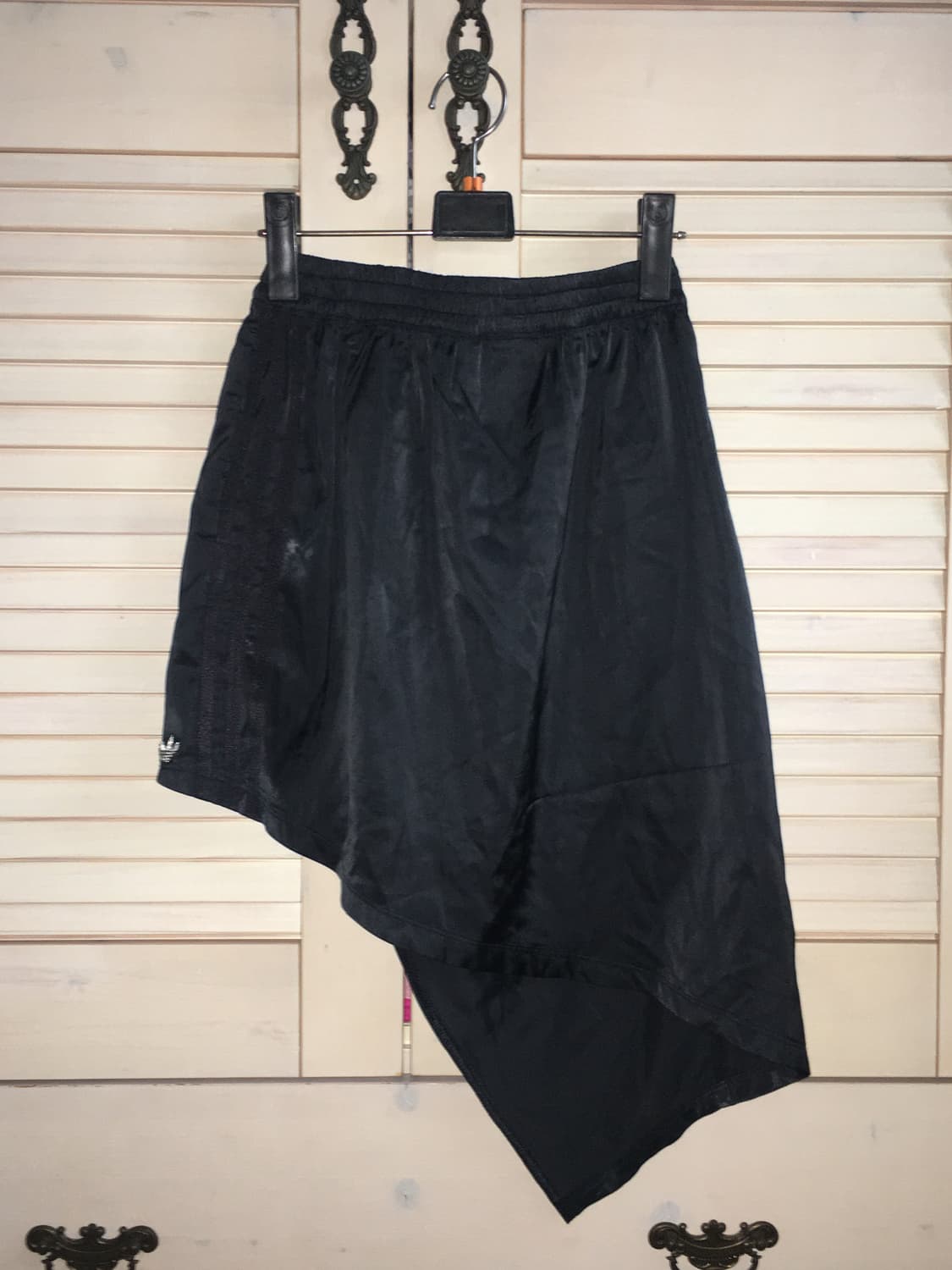 일본빈티지 아디다스 언발란스 나일론 미니스커트 치마 y2k 갸루 아식스 상품이미지1