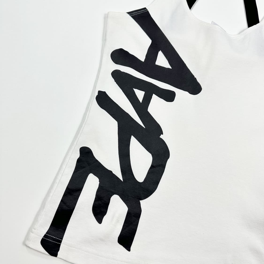 에이프 AAPE 프린팅 로고 화이트 나시 (XS 여성추천) 상품이미지5