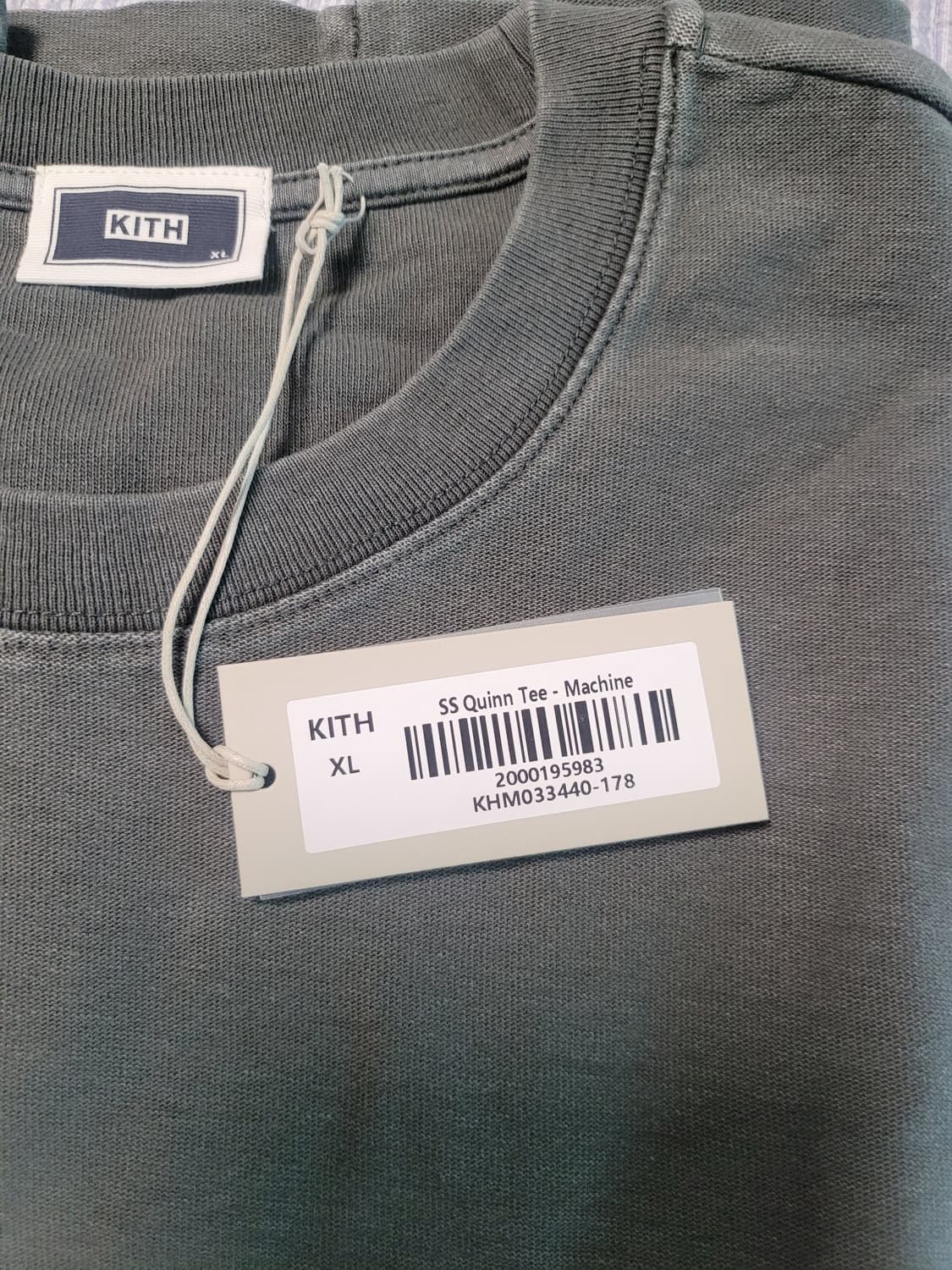 [새상품/XL] Kith 키스 퀸 티 '머신' (뉴욕 매장판 정품) 상품이미지4
