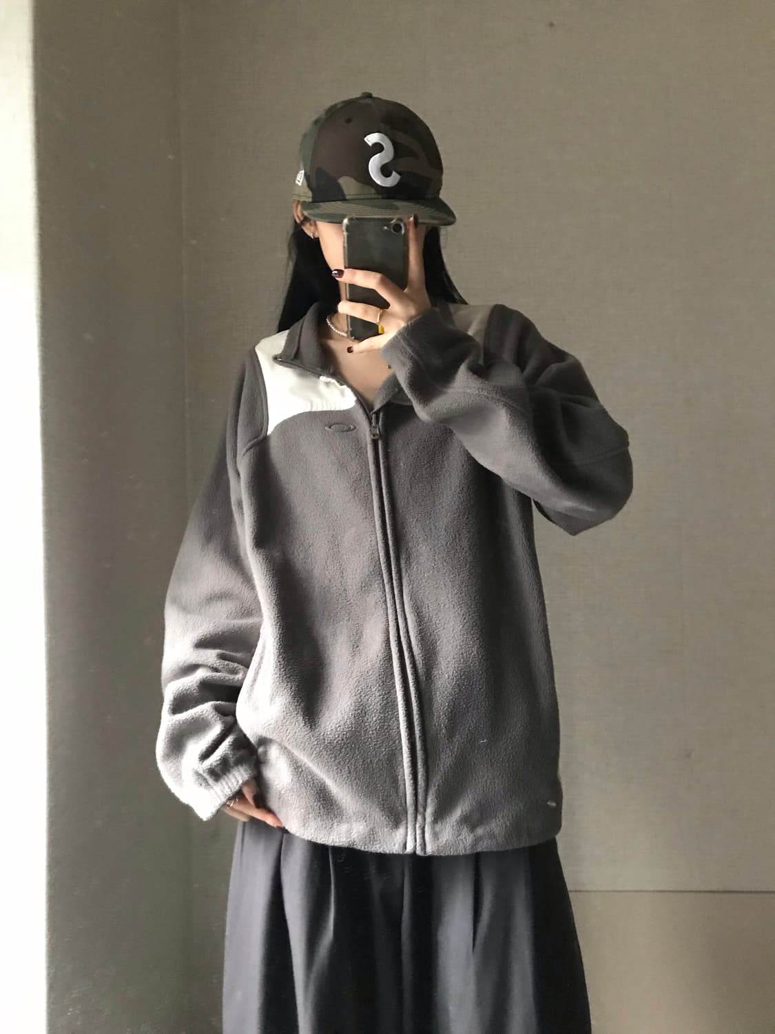 오클리 크림그레이 후리스 상품이미지4