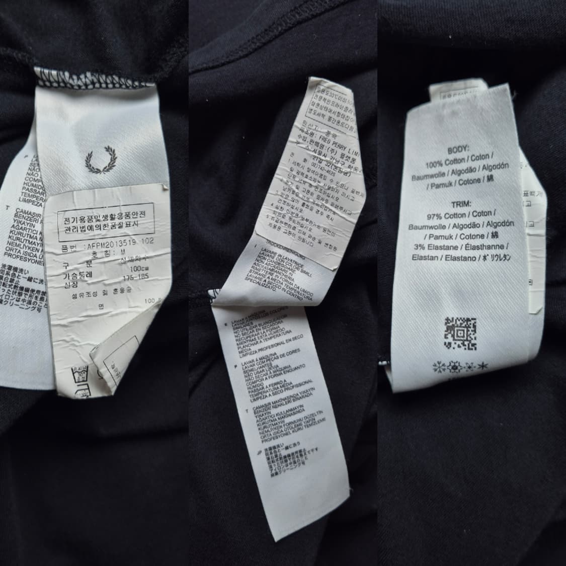 [M] 프레드페리 반팔티셔츠 상품이미지9