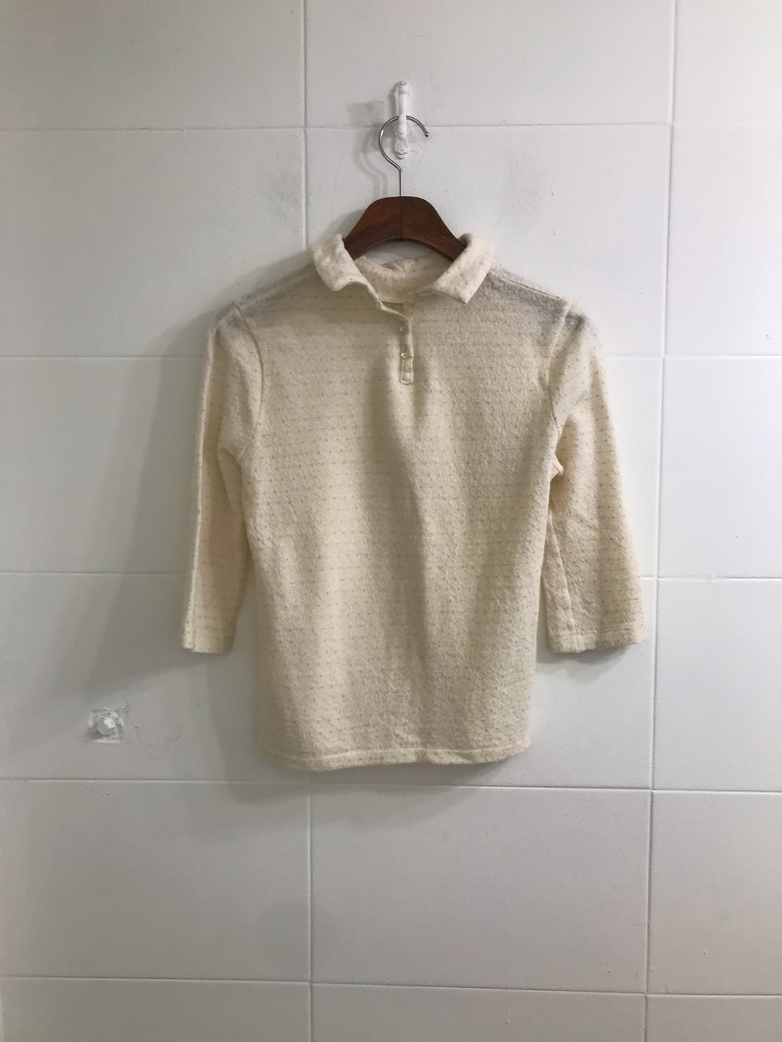 카키 하구미 모리걸 잔꽃 더블버튼자켓 코디세트 상품이미지6