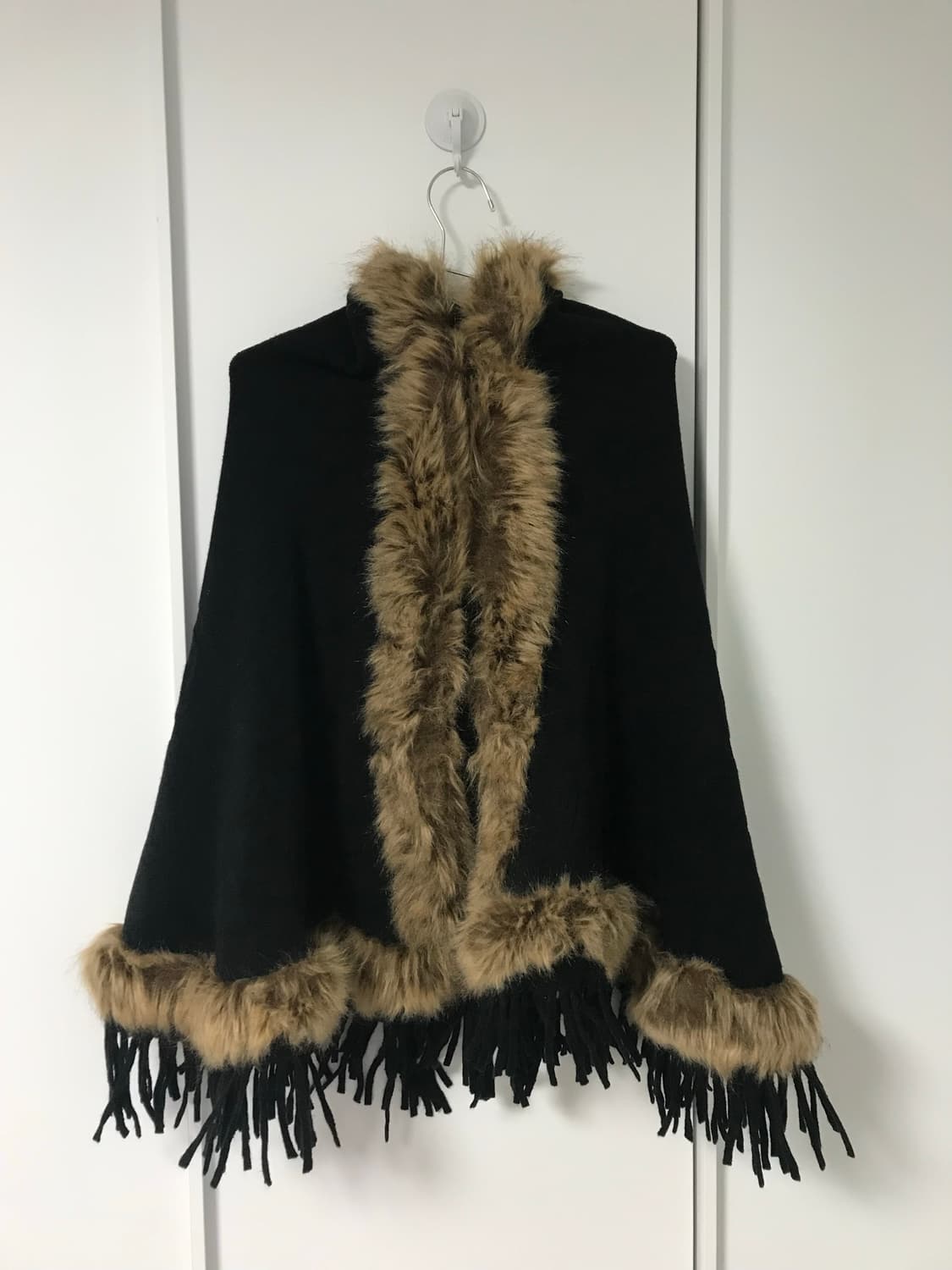 vintage hood fur cape 상품이미지5