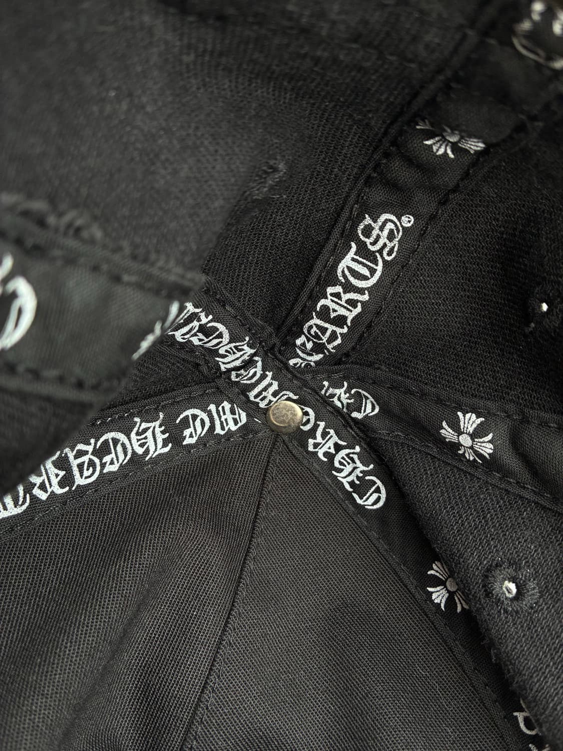 chrome Hearts 크롬하츠 홀스슈(말발굽) 코튼 볼캡 상품이미지5