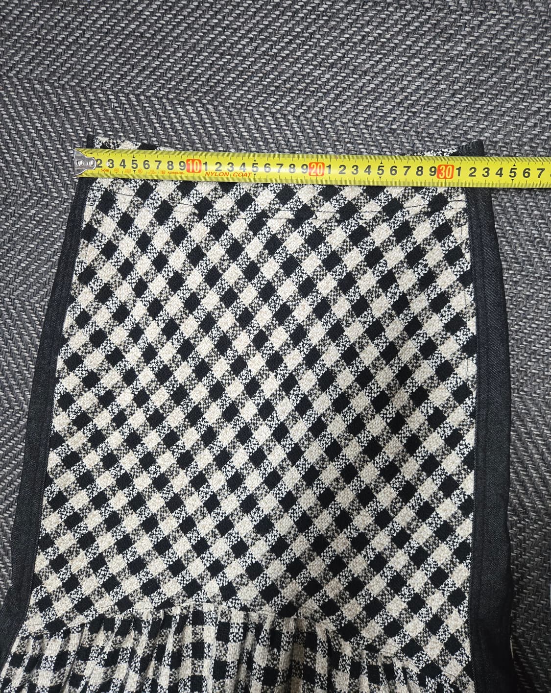 오즈세컨 체크 플레어 스커트 상품이미지6