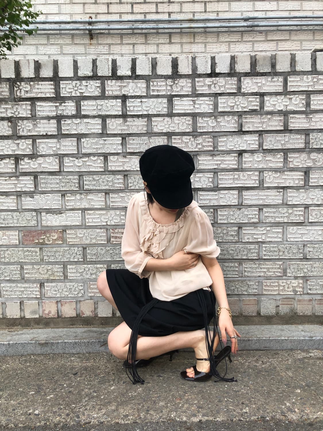 rose tiara frill dress 상품이미지5