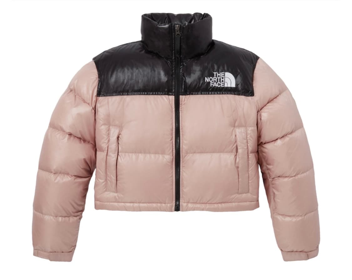 (W) The North Face 노스페이스 눕시 숏 자켓 파스텔 핑크 상품이미지1