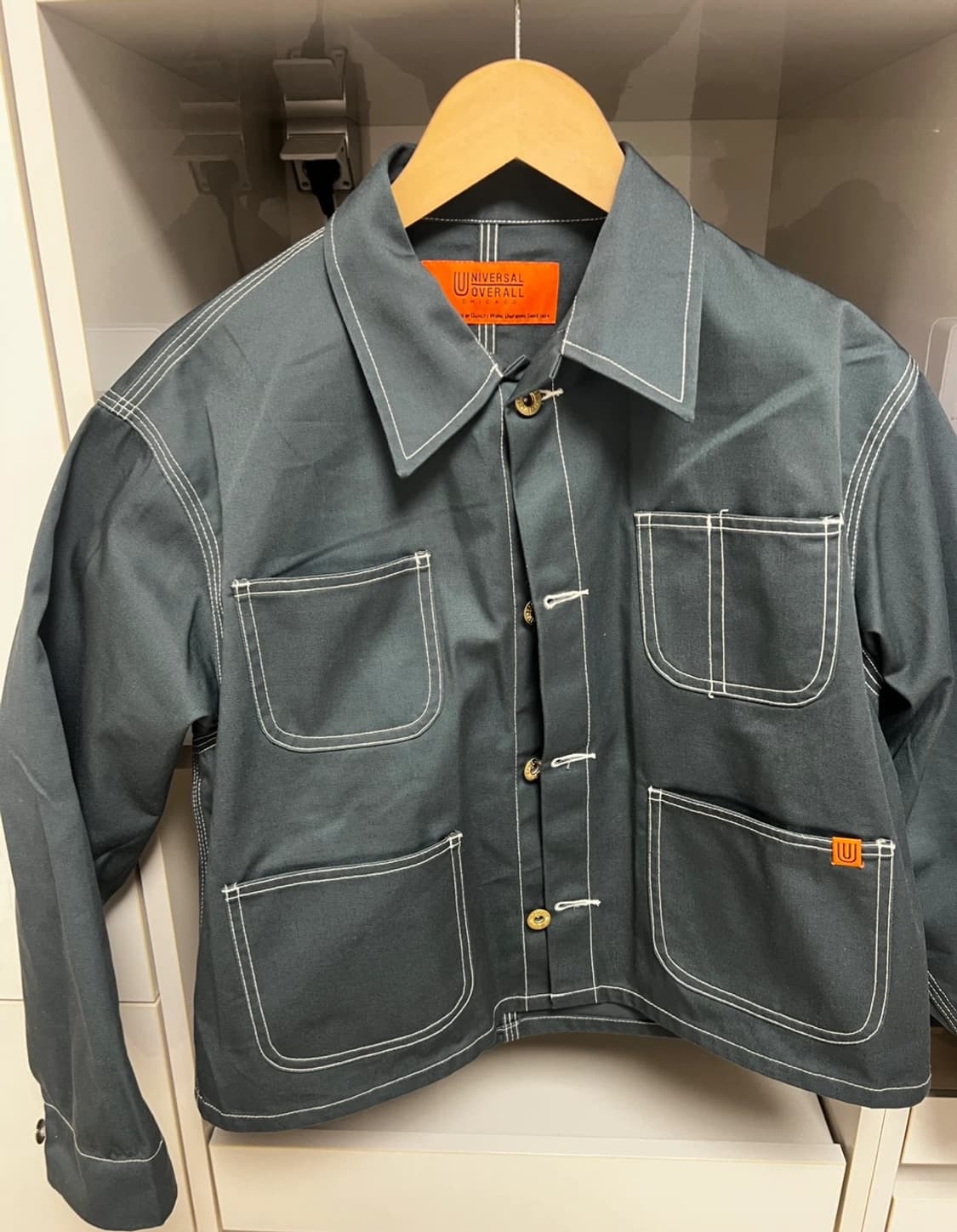 유니버셜 오버롤 숏커버올 트러커자켓 상품이미지1