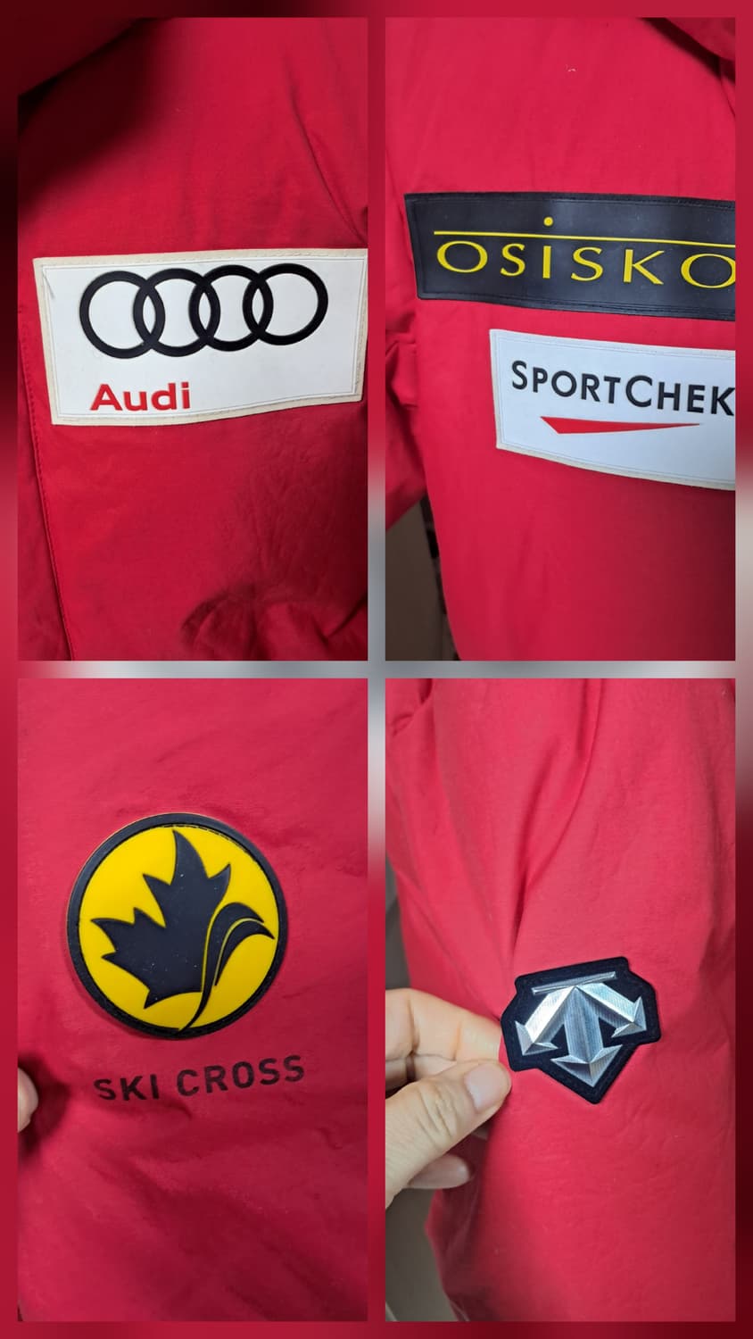 데상트 아우디 헤비패딩 스키 패딩 덕다운 95 상품이미지7