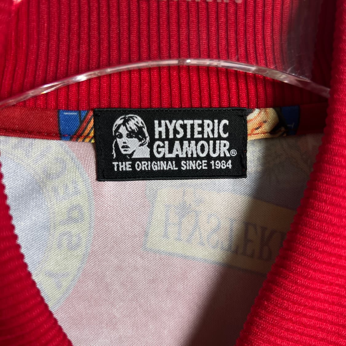 히스테릭글래머 아이콘 패턴 봄버 자켓 상품이미지4