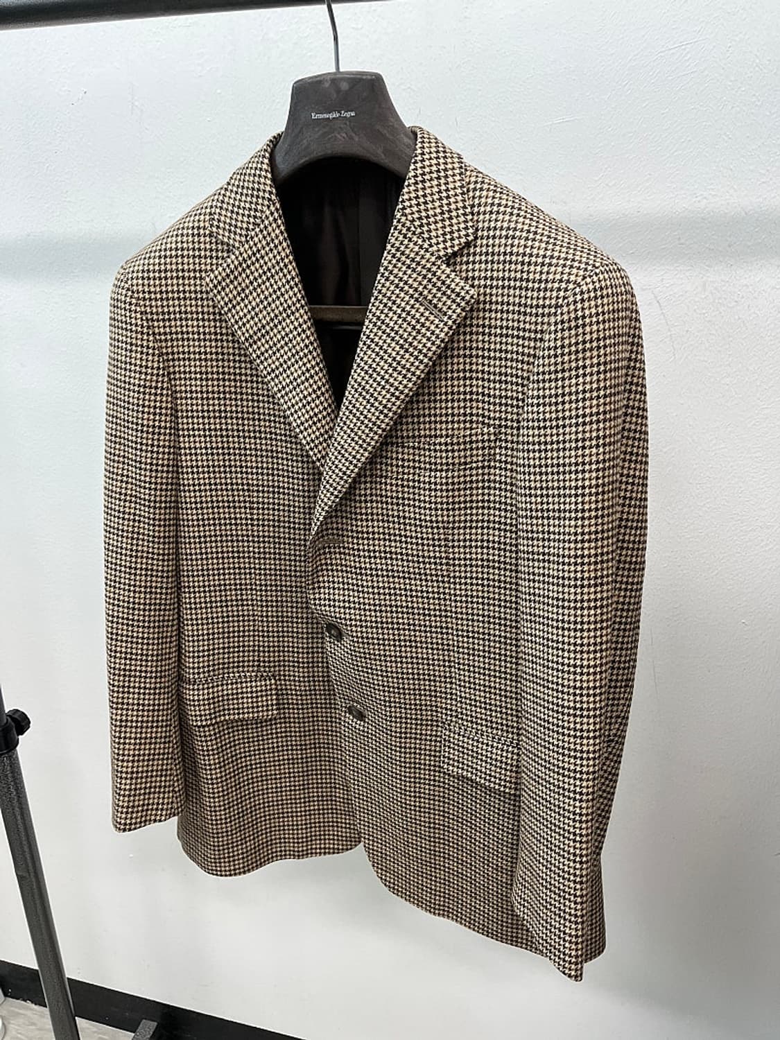 95-100) 에르메네질도제냐 캐시미어 건클립 자켓  상품이미지1