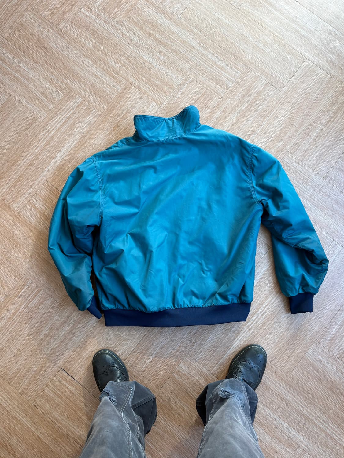 90s Usa LLBean warm up Jaket 상품이미지4