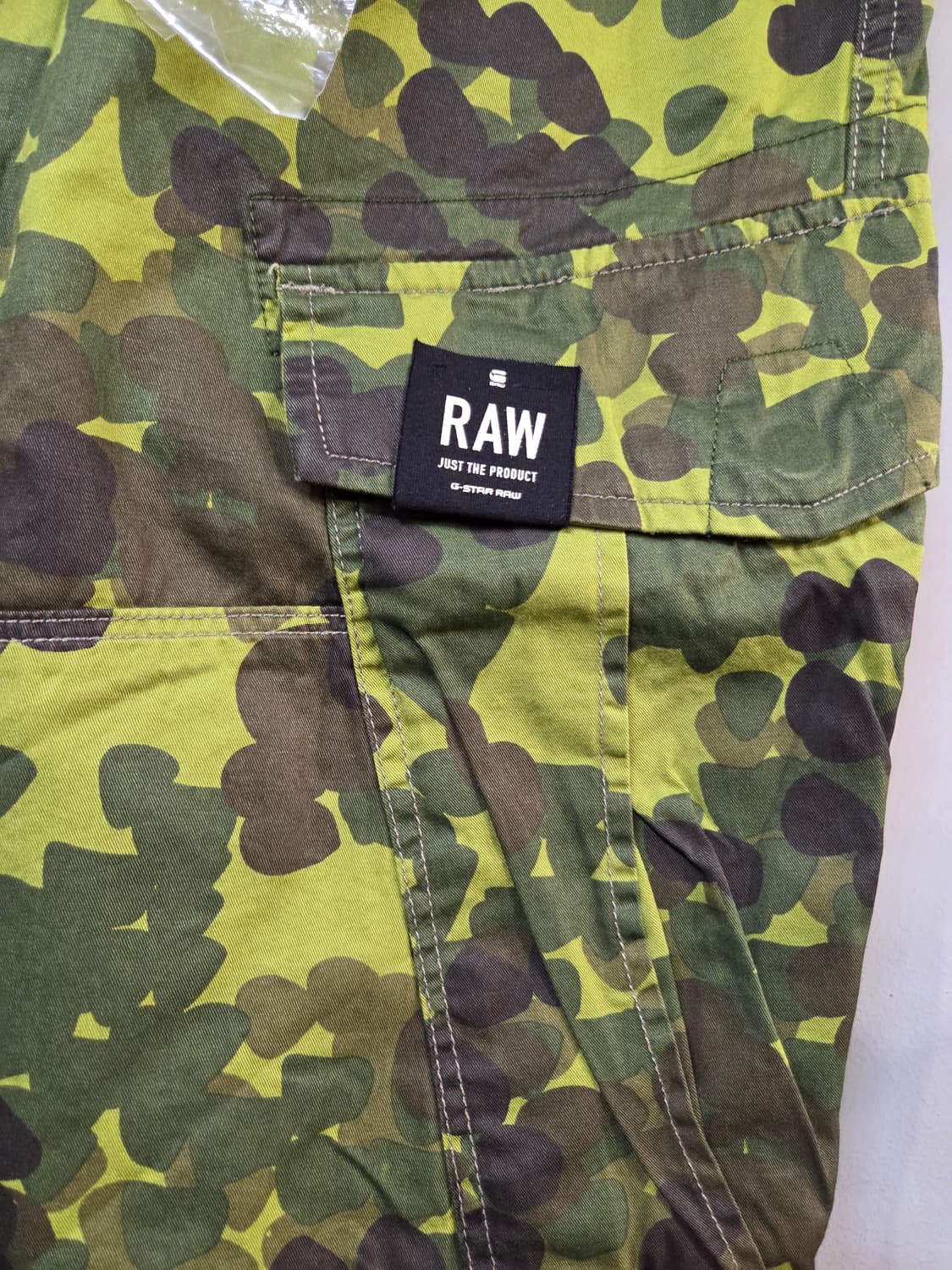 G-STAR RAW 카모 반바지 카고포켓(W32) 상품이미지5