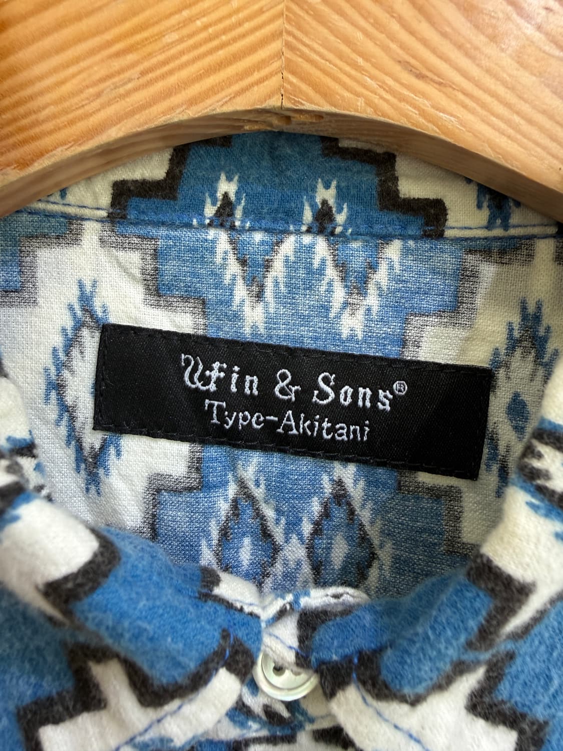 WIN & SON (Made in Japan) 웨스턴 셔츠 상품이미지6