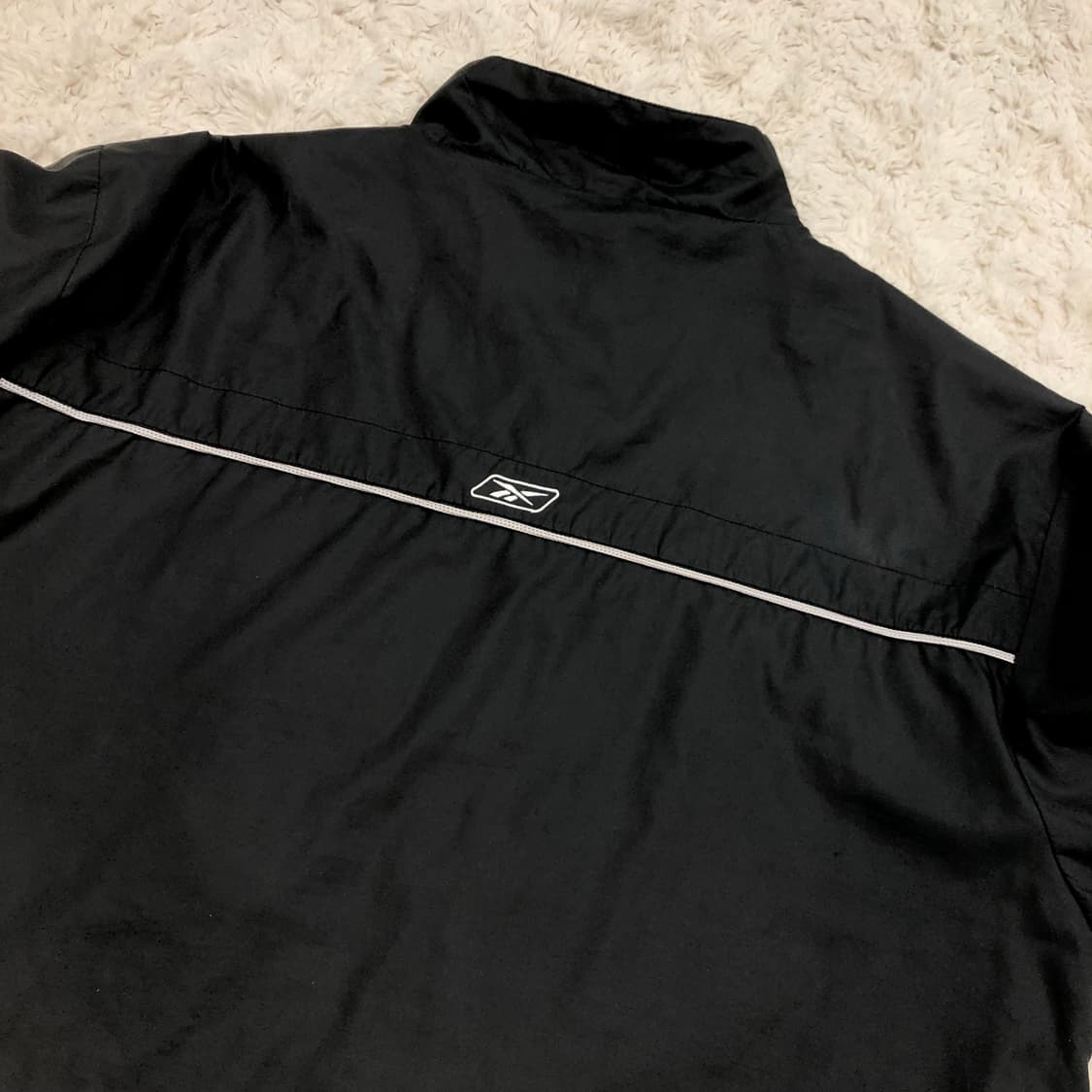 리복 올드스쿨 블랙 바람막이 자켓 상품이미지7