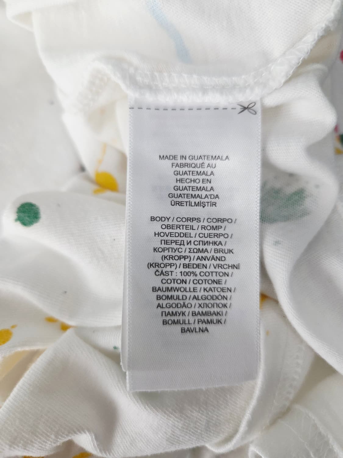 폴로 랄프로렌 폴로베어 페인트 스플래터 반팔 티셔츠 상품이미지8