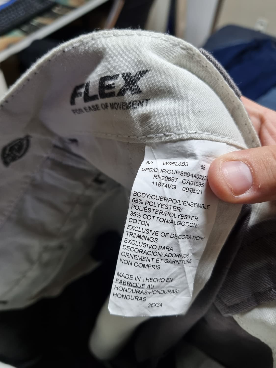 디키즈 874 플렉스 그레이 36x34 상품이미지3