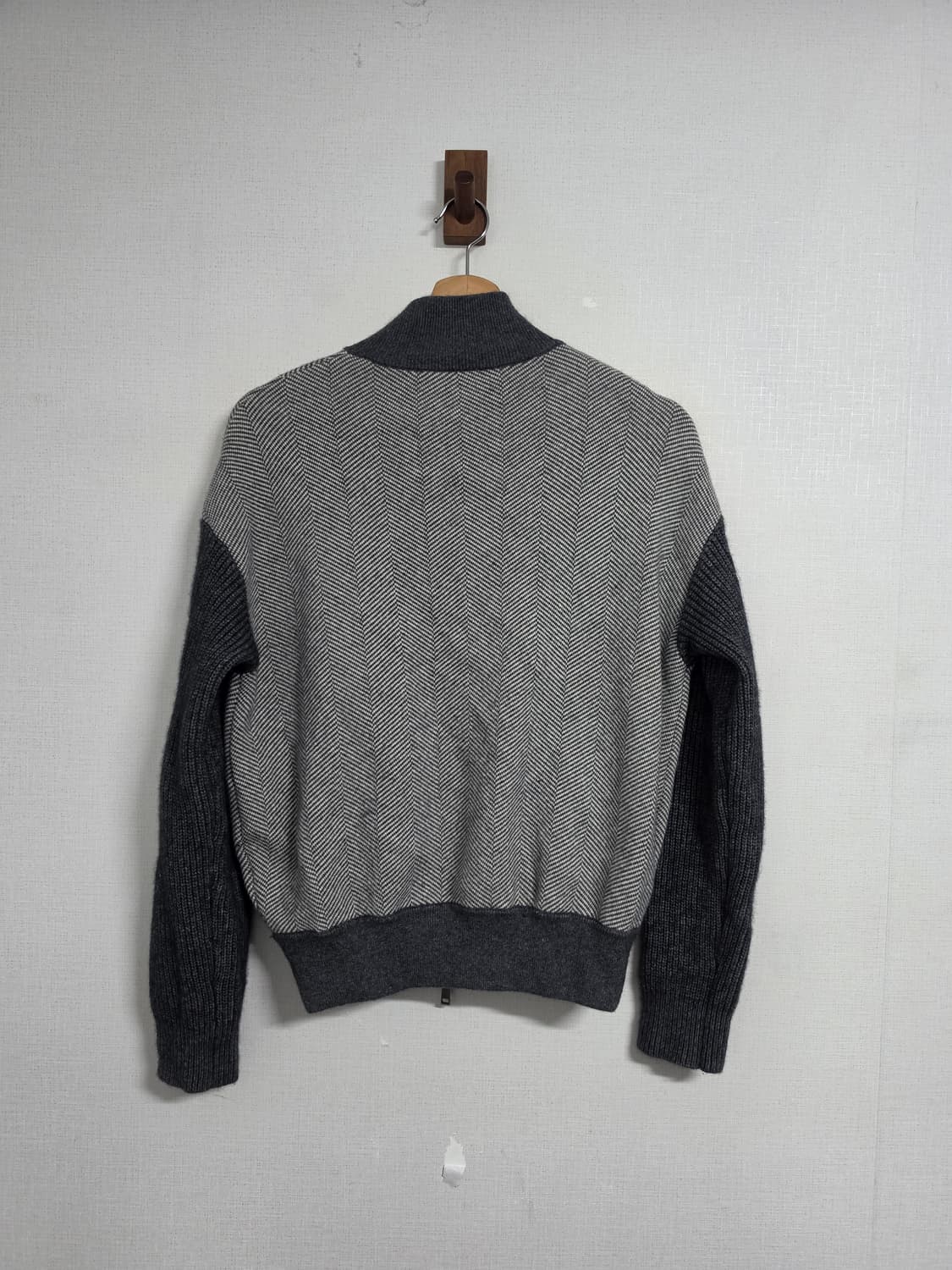 세인트존 st john  캐시미어 니트 집업 M 상품이미지4