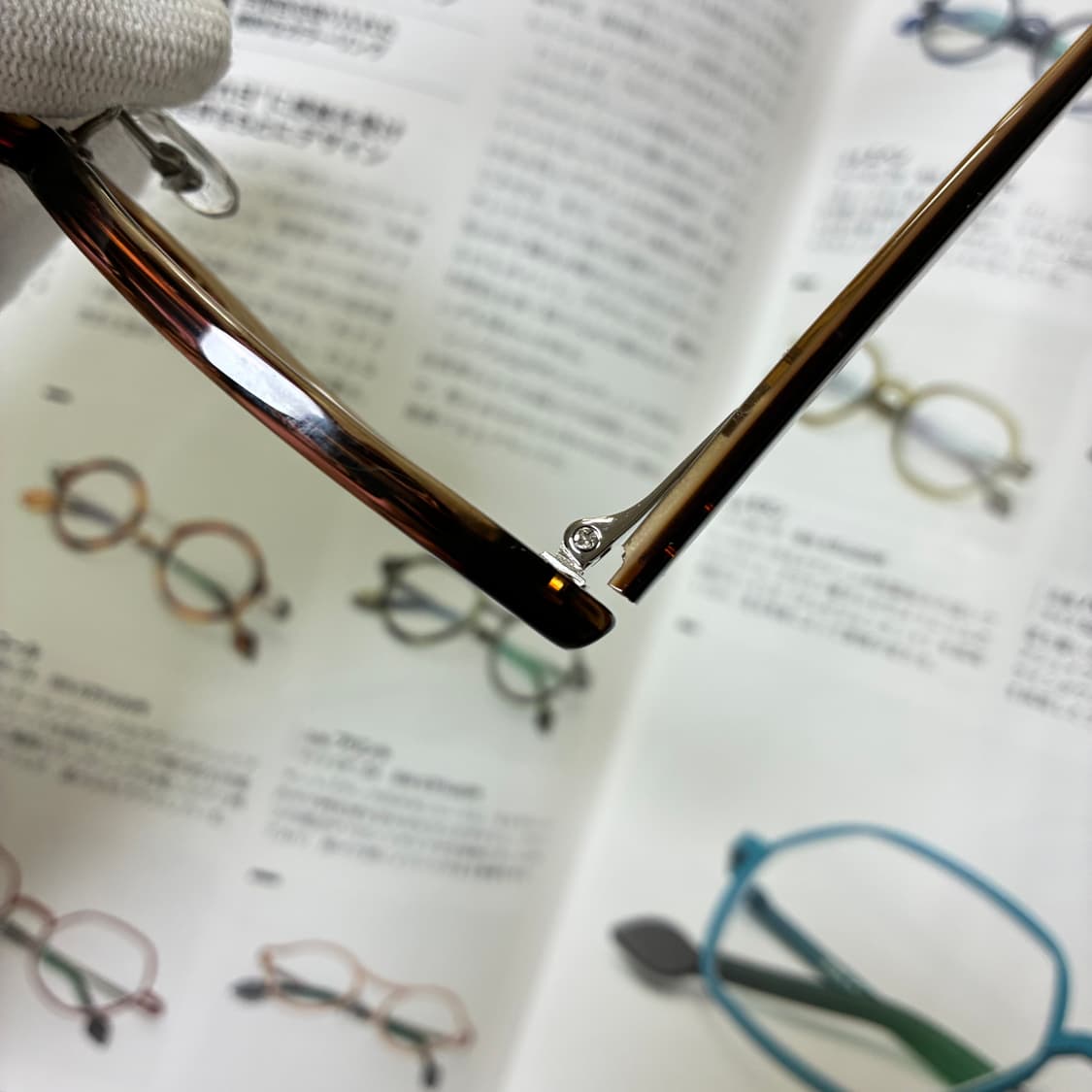 Paul Smith 폴스미스 뿔테 브라운 안경 상품이미지5