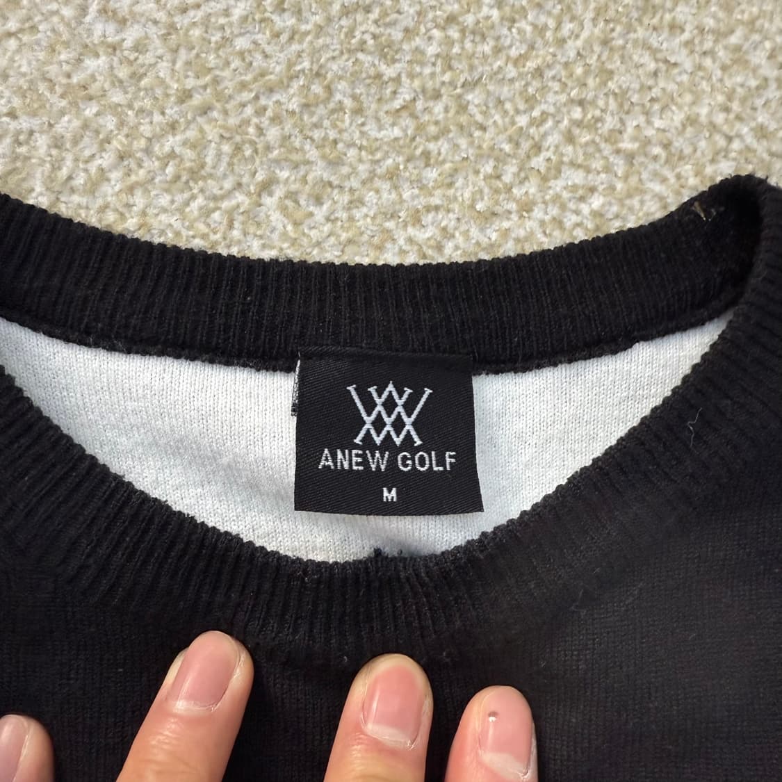[M] 어누 골프웨어 니트 스웨터 1223T1 상품이미지3