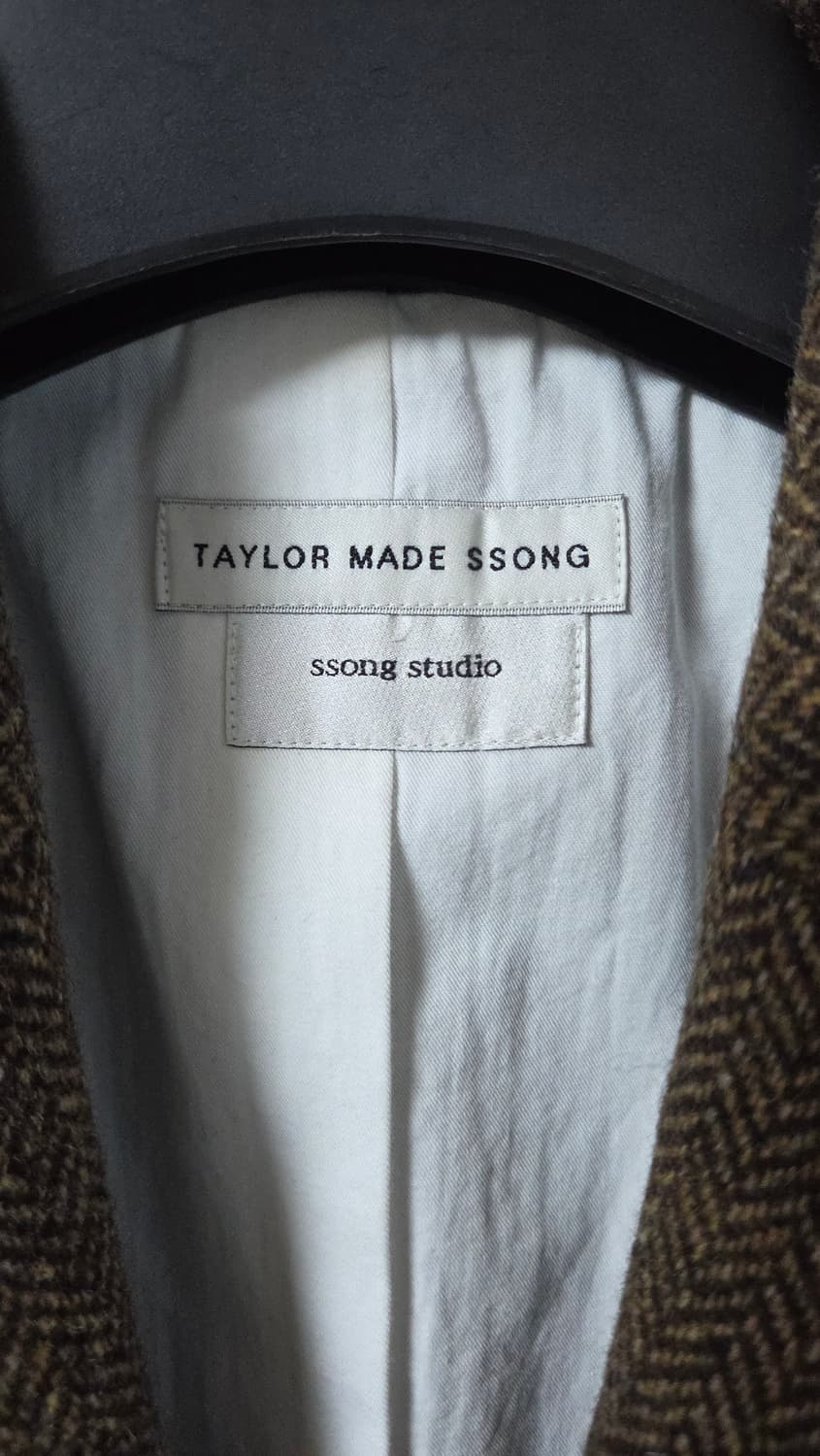 쏭스튜디오 헤링본 울 자켓 상품이미지6