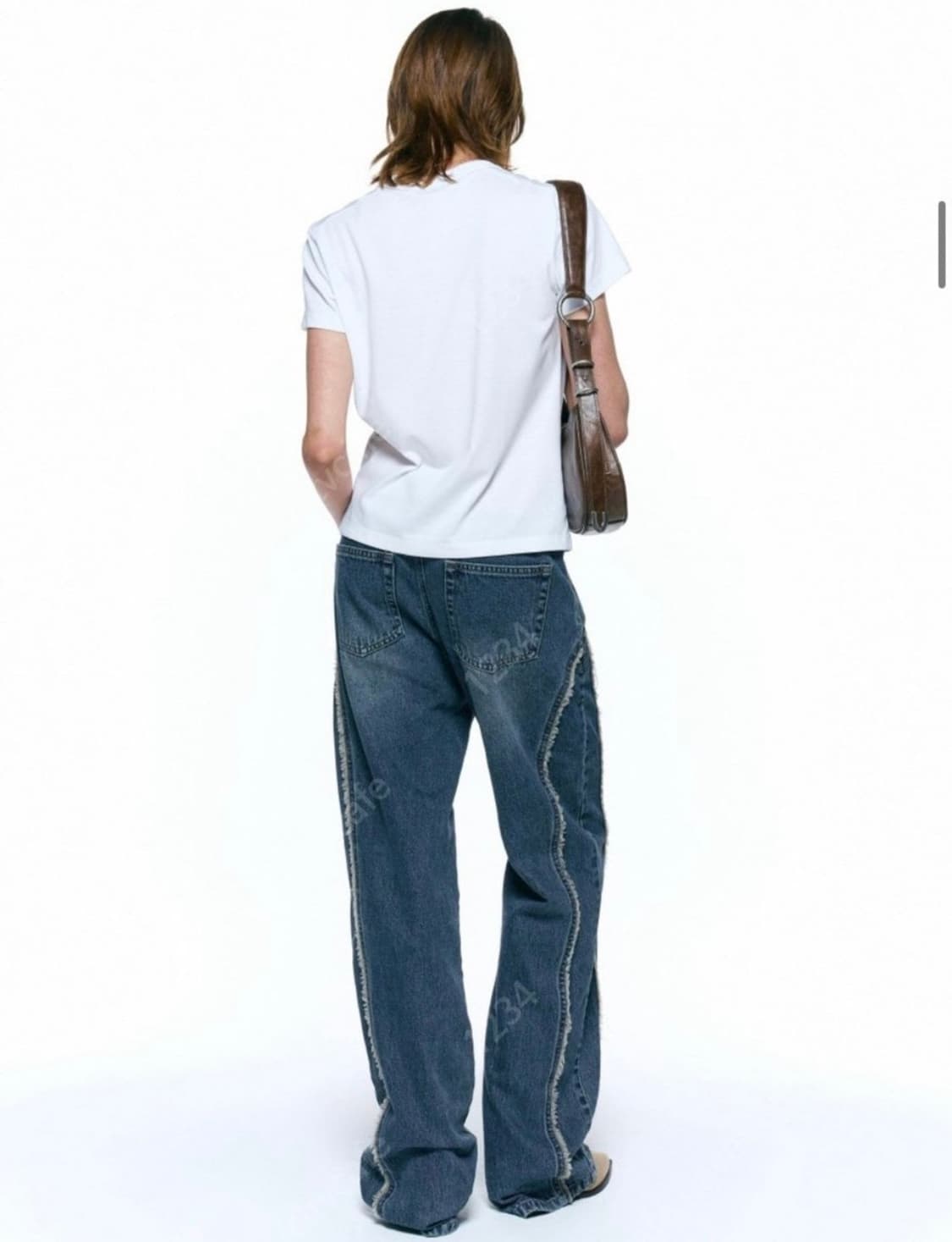 인사일런스 우먼 테슬 데님 상품이미지2