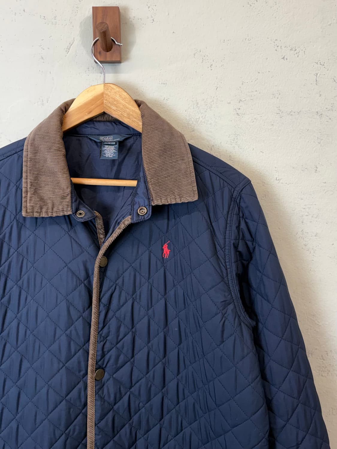 폴로랄프로렌 보이즈 네이비 퀼팅 자켓 상품이미지2