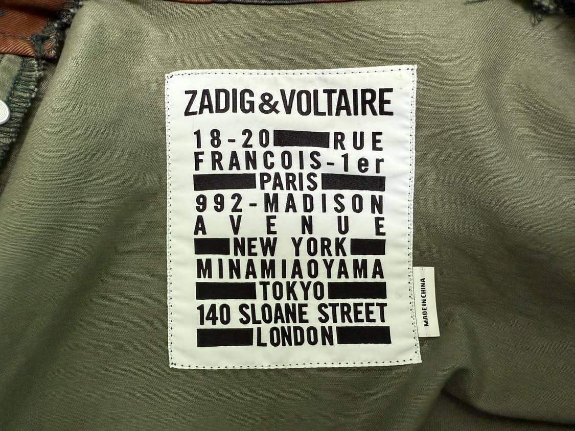 Zadig&Voltaire 카모 자켓 쟈딕앤볼테르 상품이미지3