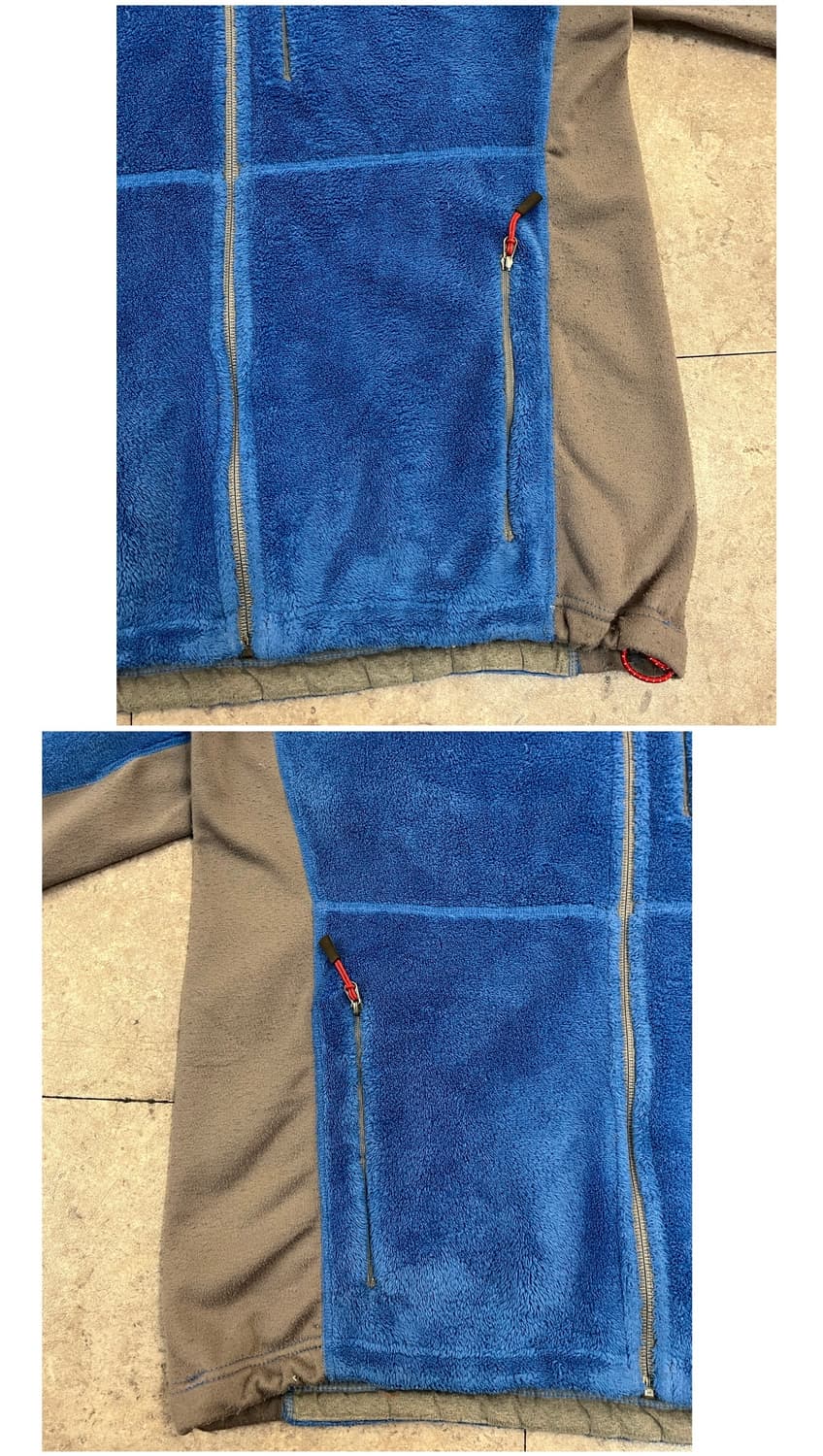 노스페이스 플리스 자켓 블루 M #csz3501 상품이미지6