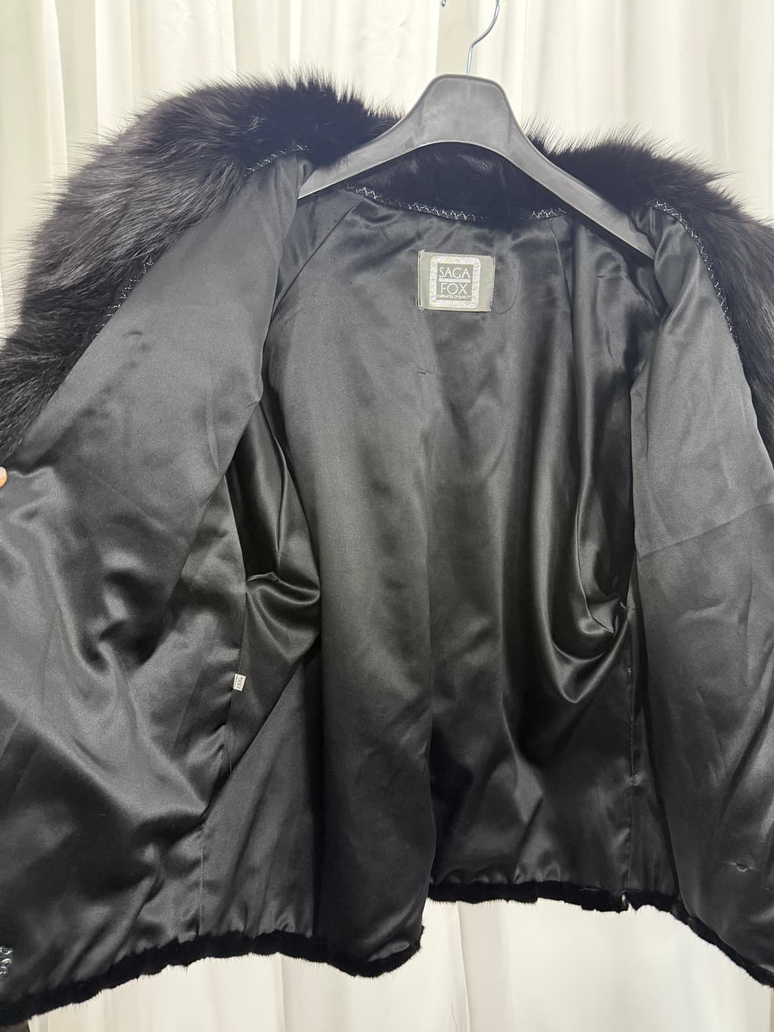 SAGA Fox fur jacket (black) 상품이미지6