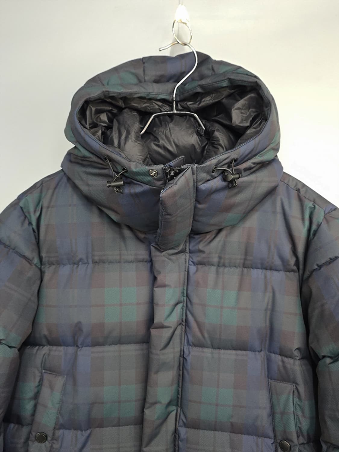 펜필드(Penfield) 블랙워치 체크 롱패딩 L 상품이미지2
