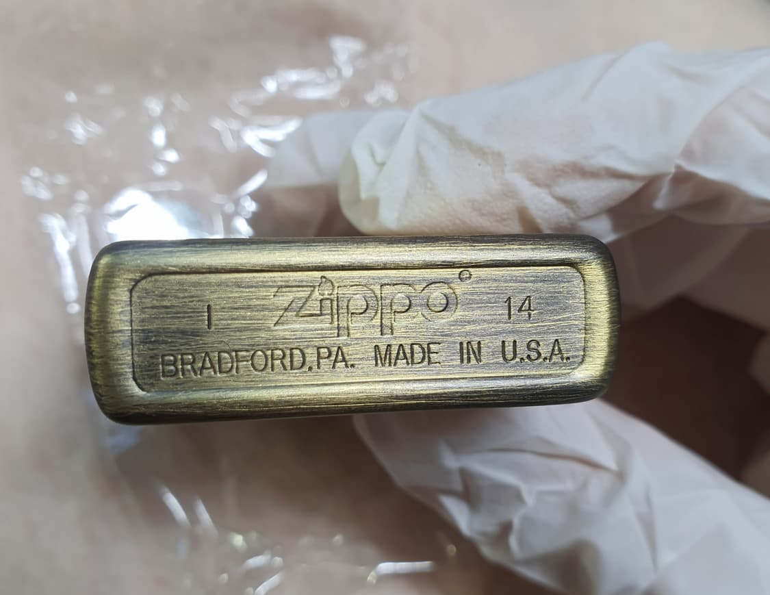 그리워요 당신이 BR 버건디 지포 라이터 ZIPPO 한글 캘리그라피 심플 상품이미지6