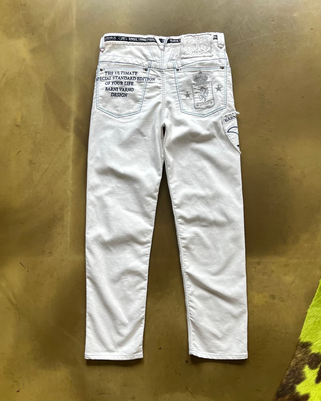 BARNI VARNO Japan 2010F/W White Pants 상품이미지9