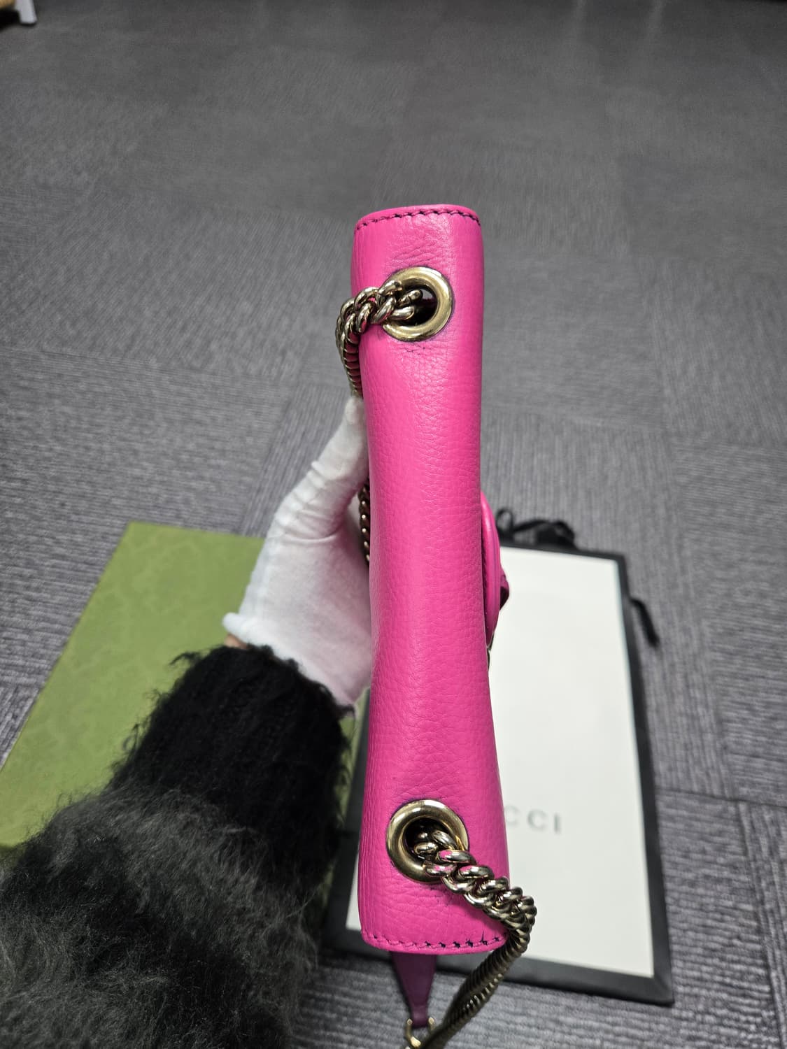 [특가][정품] 구찌 홀스빗 체인 크로스백 상품이미지4