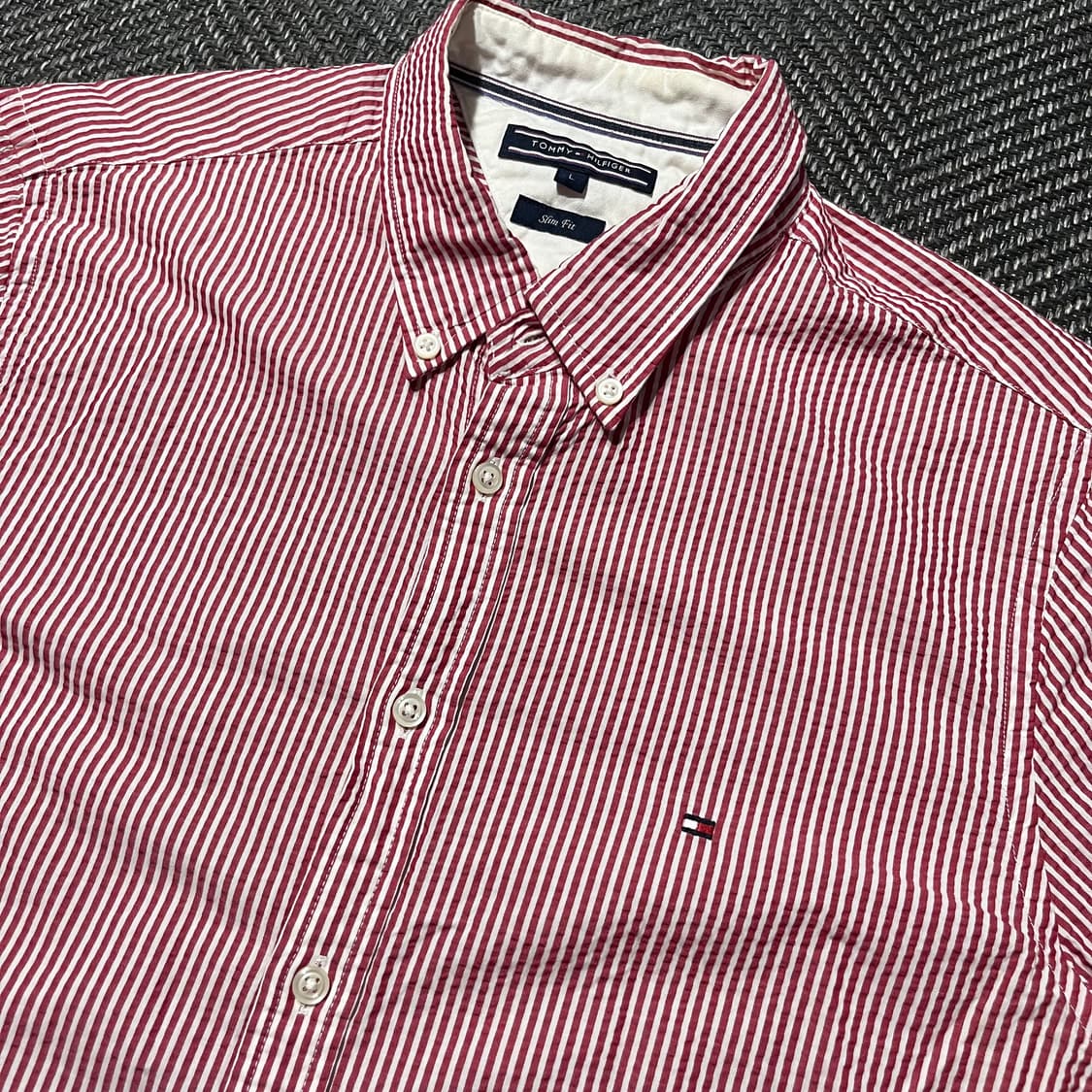 TOMMY HILFIGER 타미 시어서커 셔츠 상품이미지3