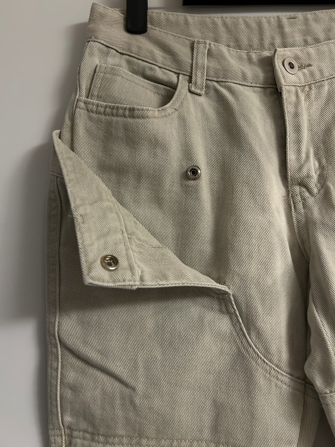 OJOS 오호스 더블 웨이스트 데님팬츠 상품이미지5