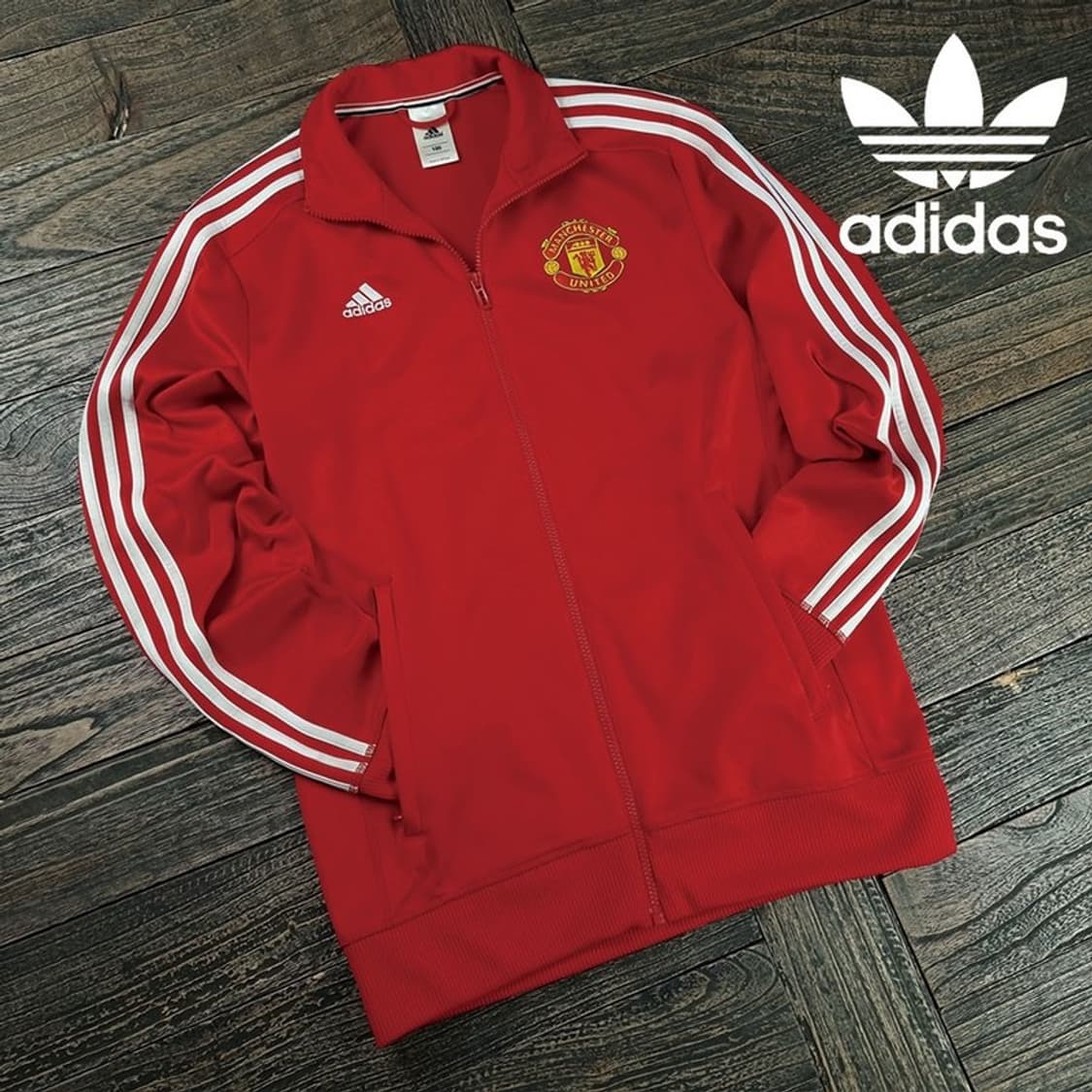 [아디다스] 맨체스터 유나이티드 축구팀 져지 트랙탑 자켓 M19401 상품이미지1