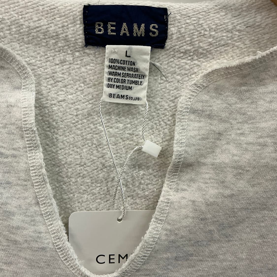 빔즈 V넥 스웨트셔츠 상품이미지2