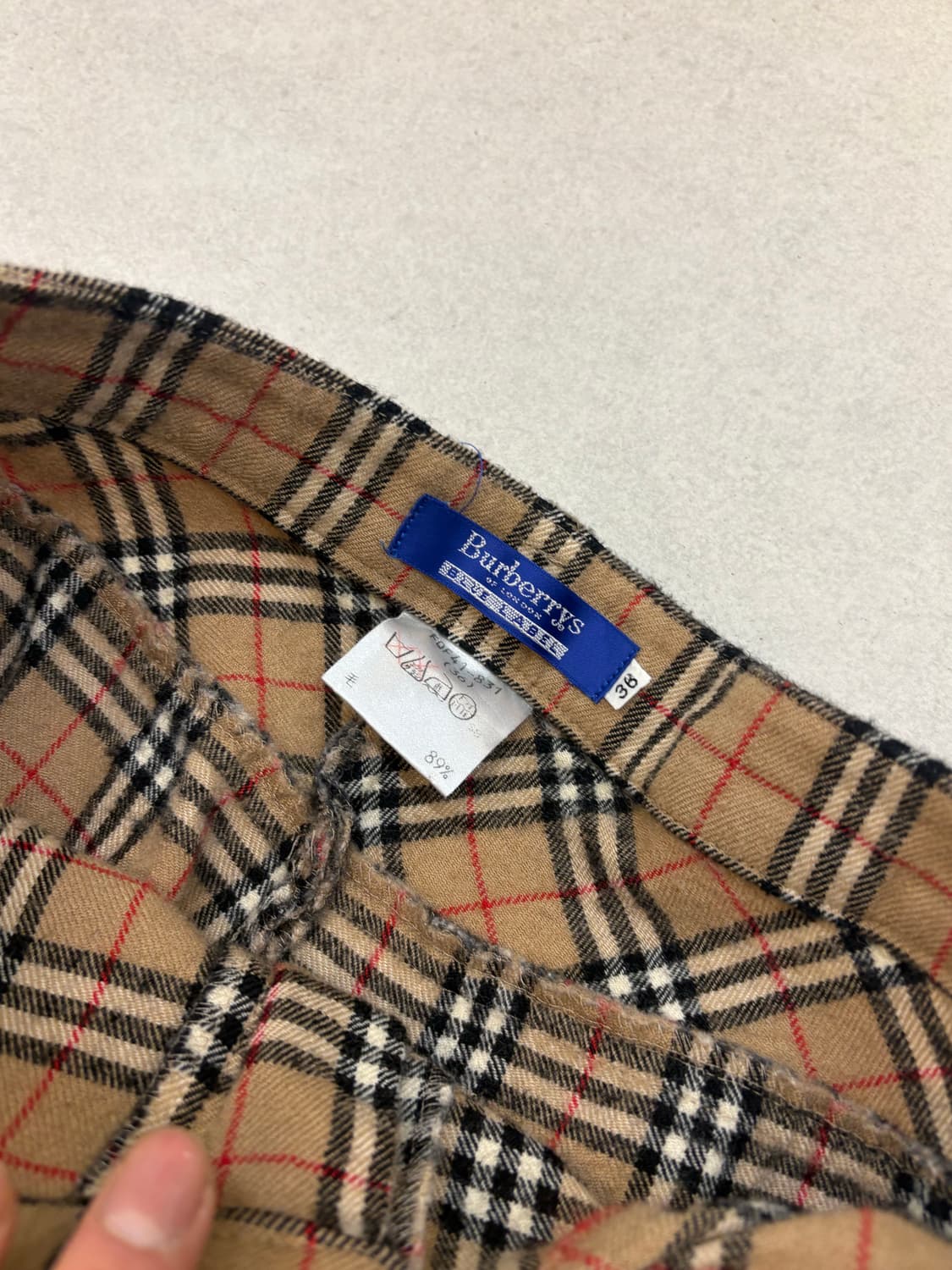 [ 38 ] 버버리 노바체크 패턴 팬츠 상품이미지5