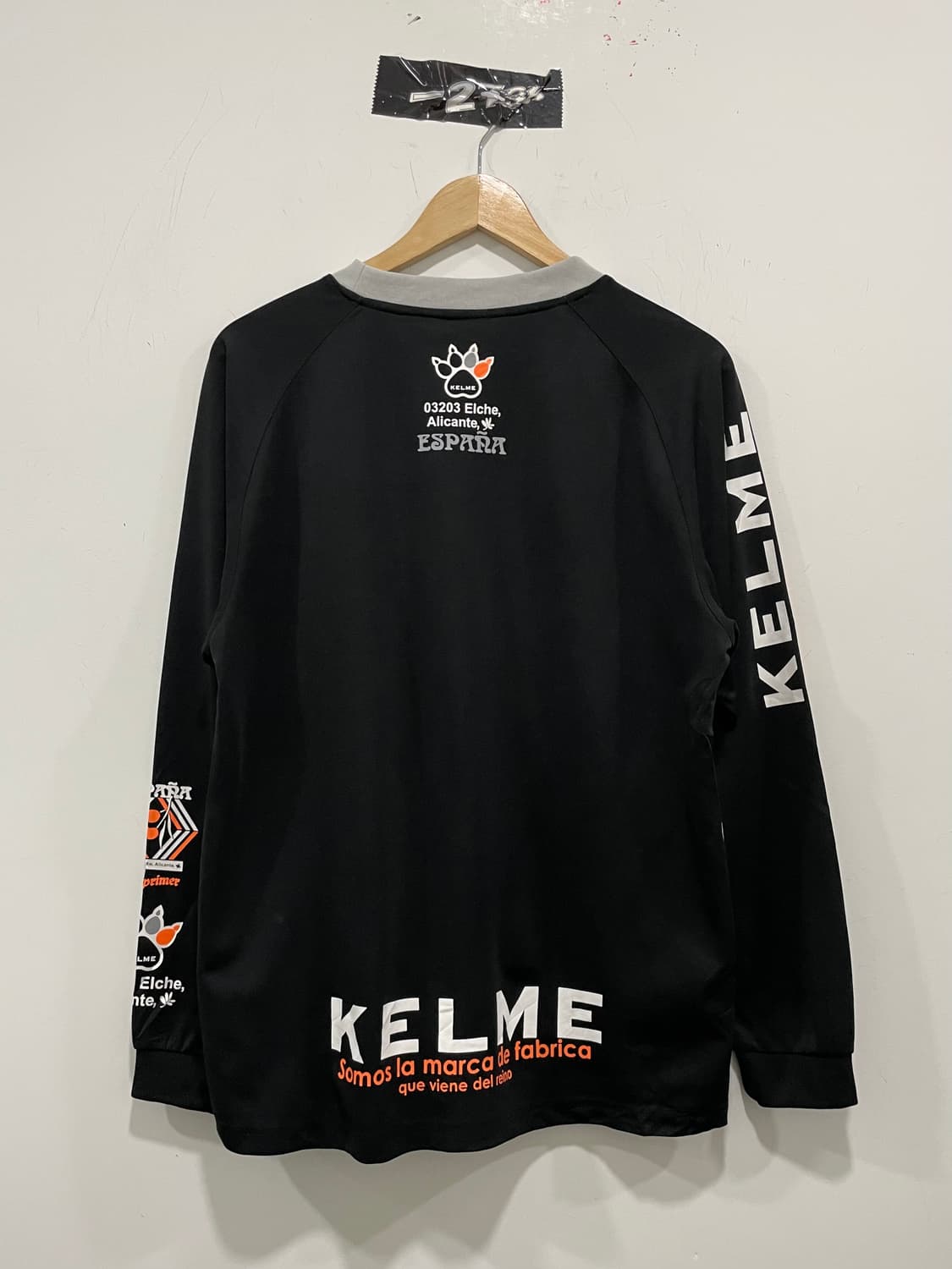 KELME 켈미 빅로고 블록코어 긴팔 져지 롱슬리브 상품이미지5