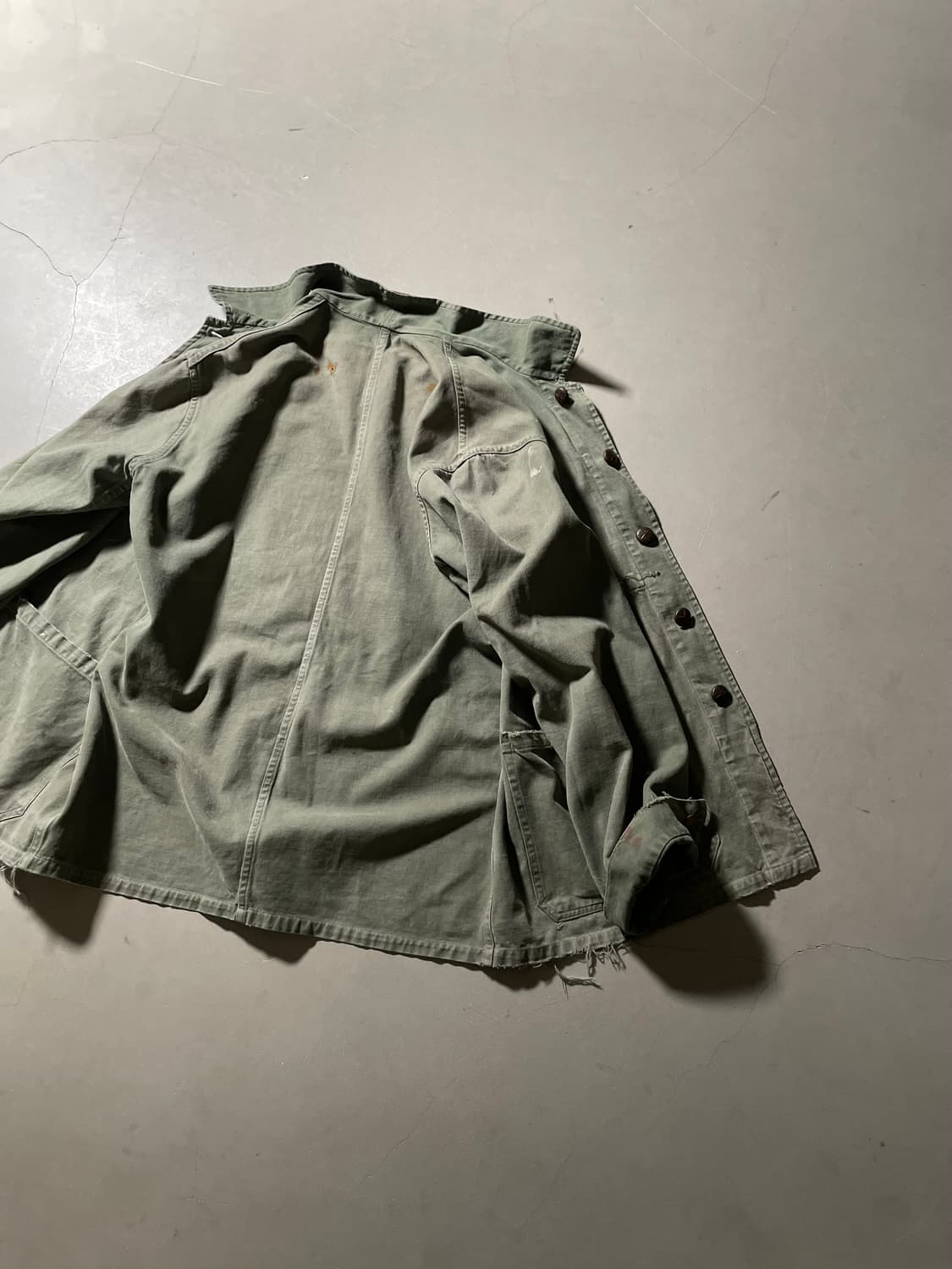 60’s French Military Utility Work Jacket 상품이미지7
