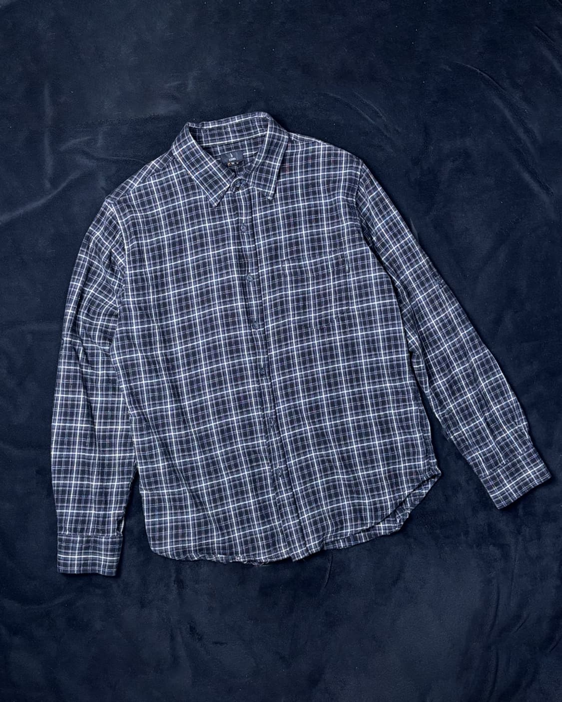 일본빈티지 DJ HONDA 체크 셔츠 상품이미지1