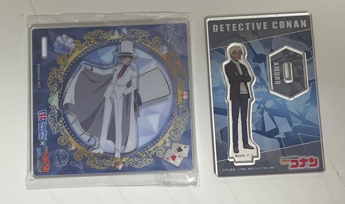 미사용)명탐정코난) 아무로토오루, 괴도키드 아크릴 스탠드 세트 상품이미지1